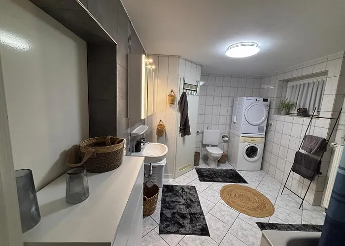 Appartement Eifelruhe 3 In - Ideal Fuer Familien Und Paare Mit Hund - Voll Ausgestattete Kueche Und Zwei Schlafzimmer